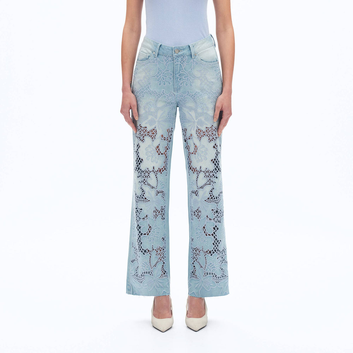 Floral Whisper Jeans