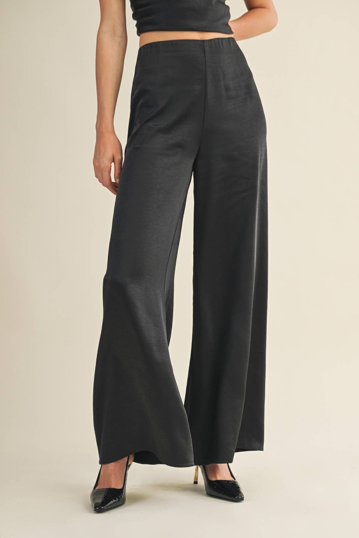 SATIN PANTS