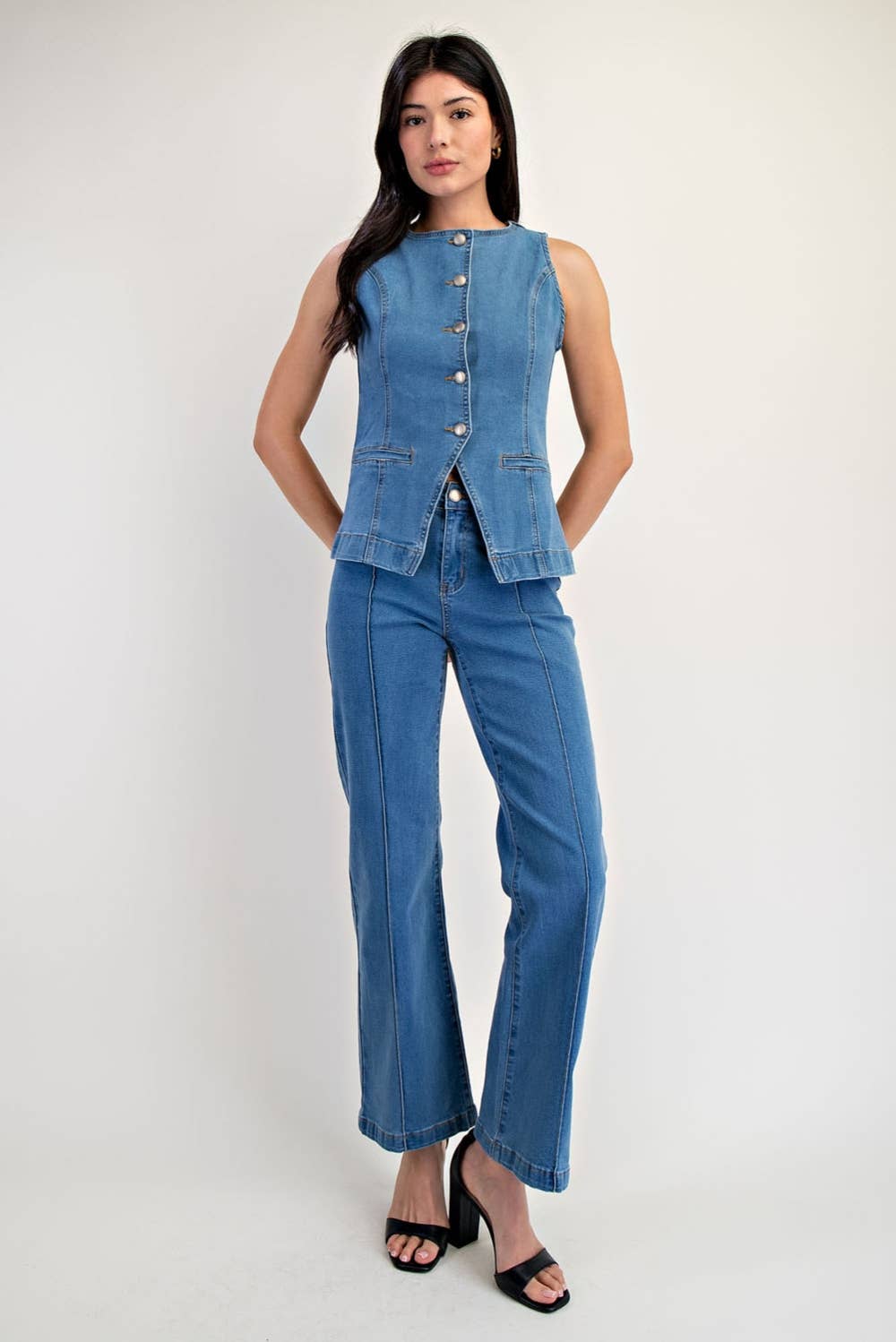 Light Denim Vest