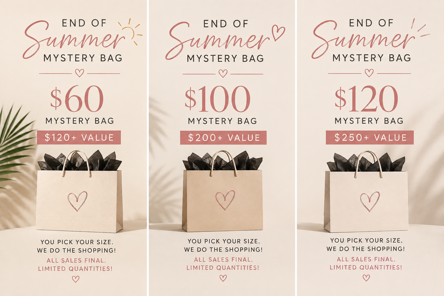 Summer Mystery Bags