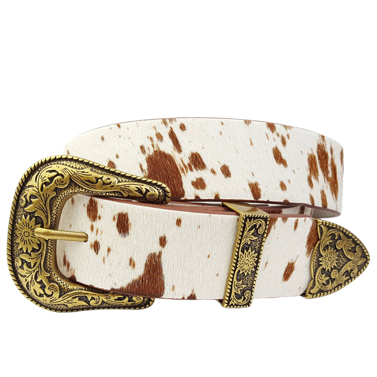 Cow Hair  Belt