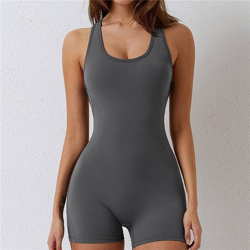 Quick-Dry One-Piece Yoga Outfit