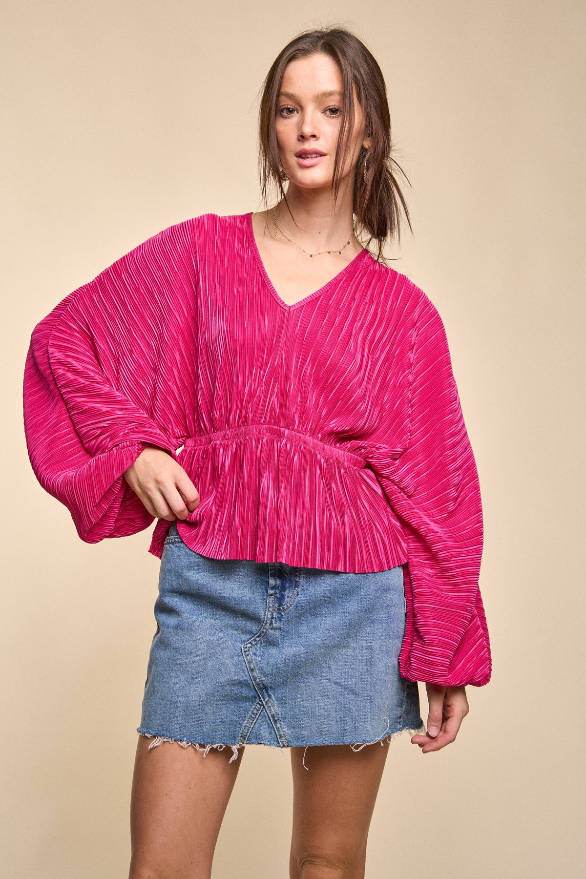 The Mary May Wide Sleeve Top