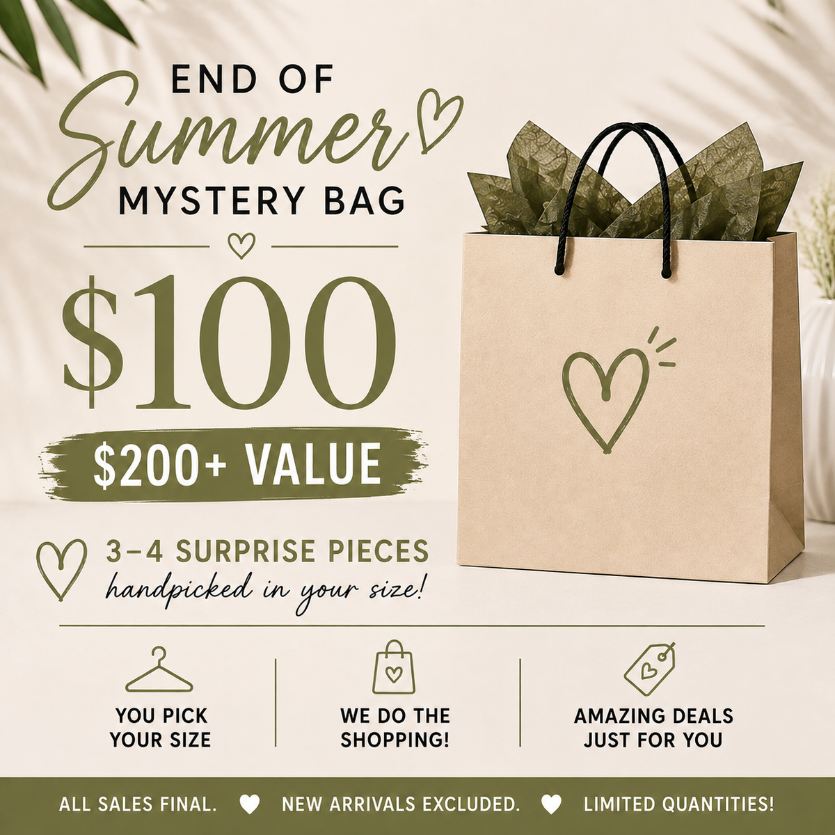 Mystery Bag $100