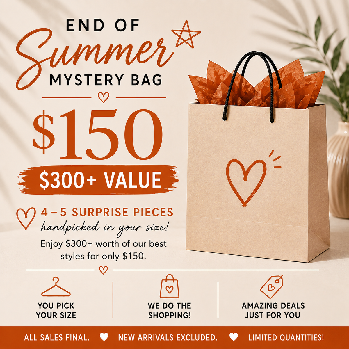 Mystery Bag $150