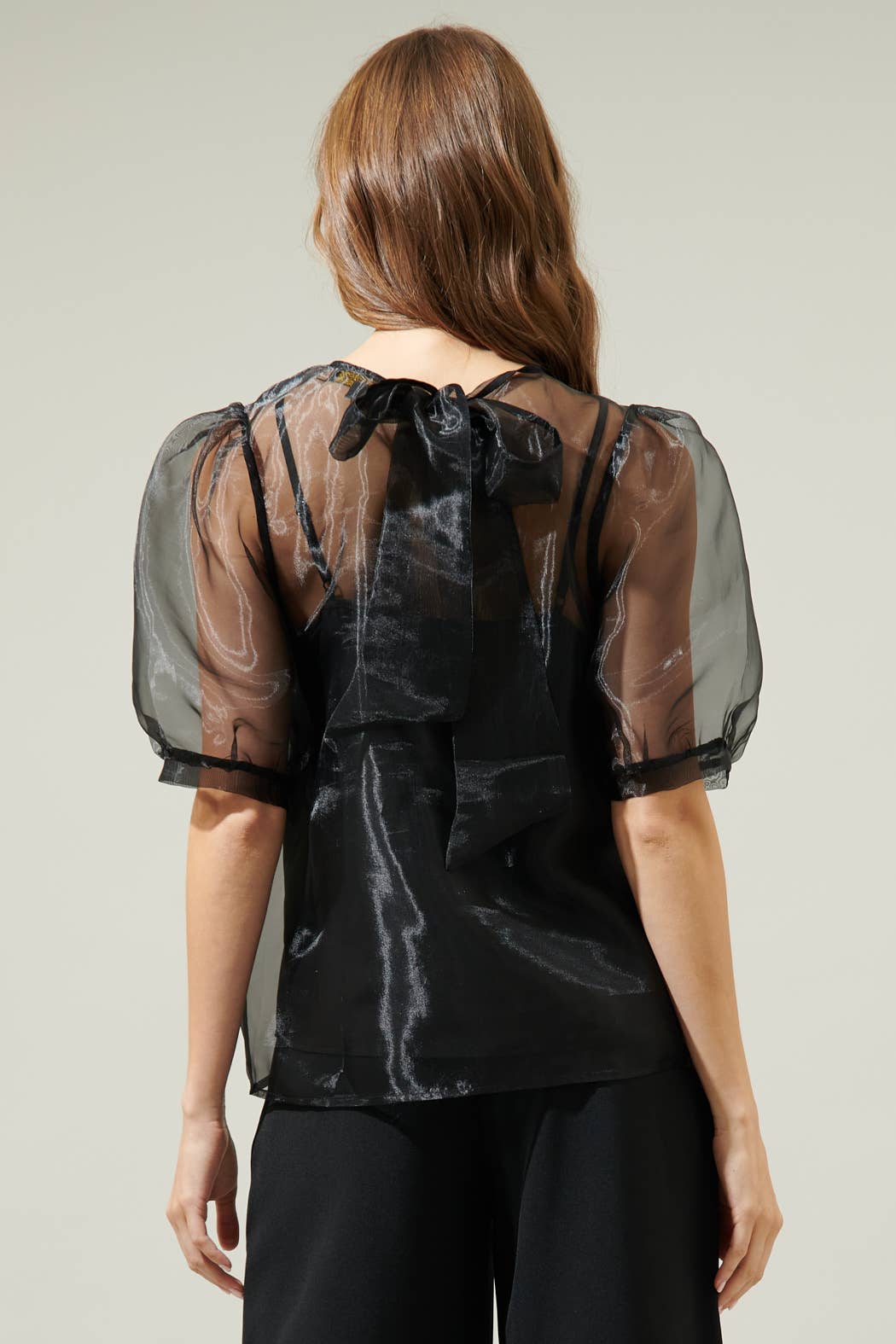 Organza Puffy Sleeve