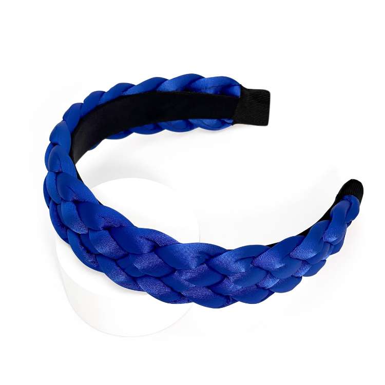 Satin Plaited Padded Headband