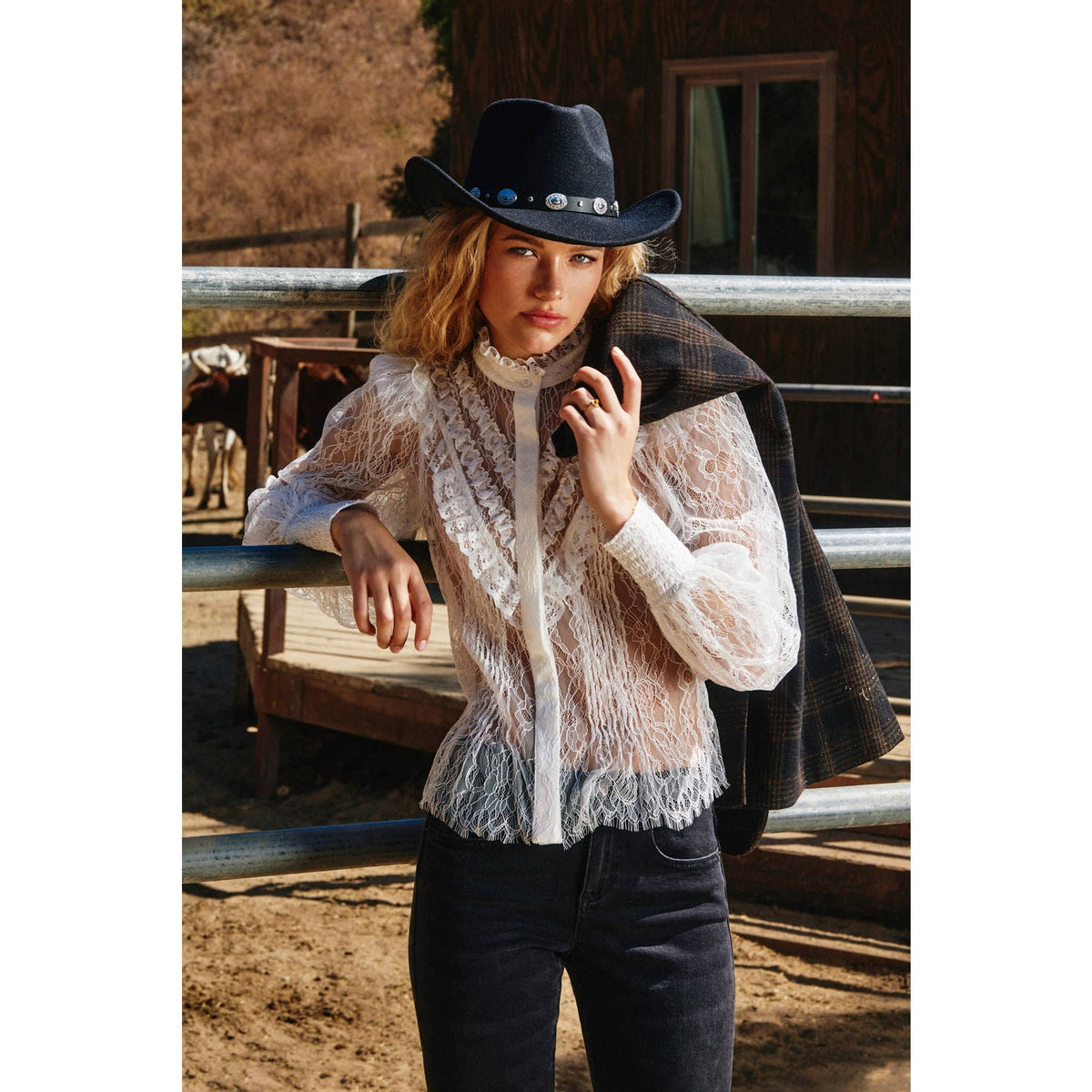 Lace Country Blouse