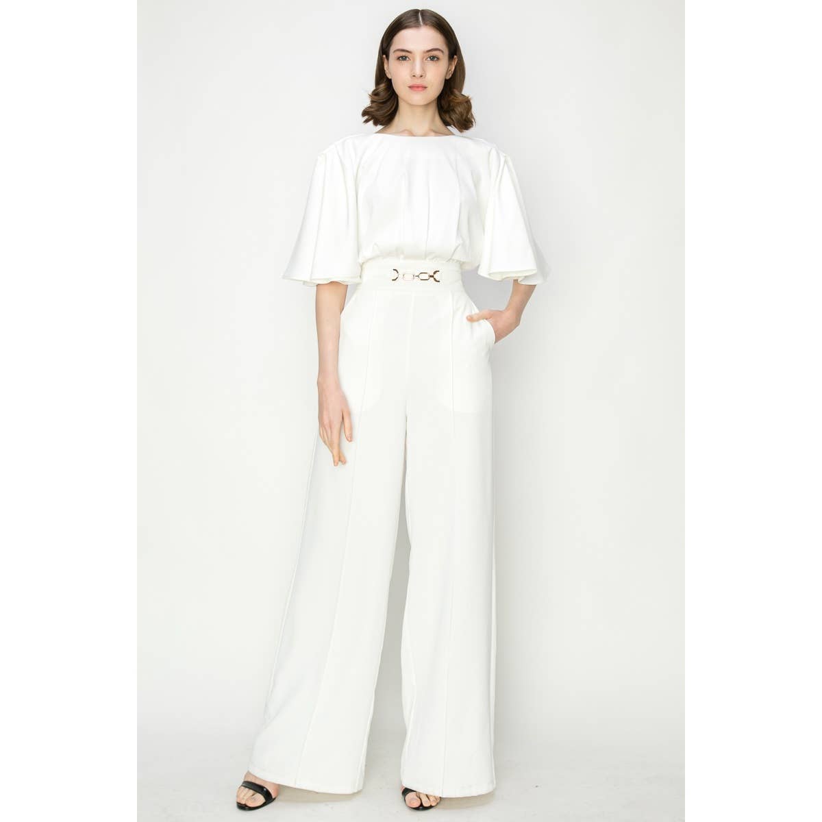 Kimino Sleeve Jumpsuit