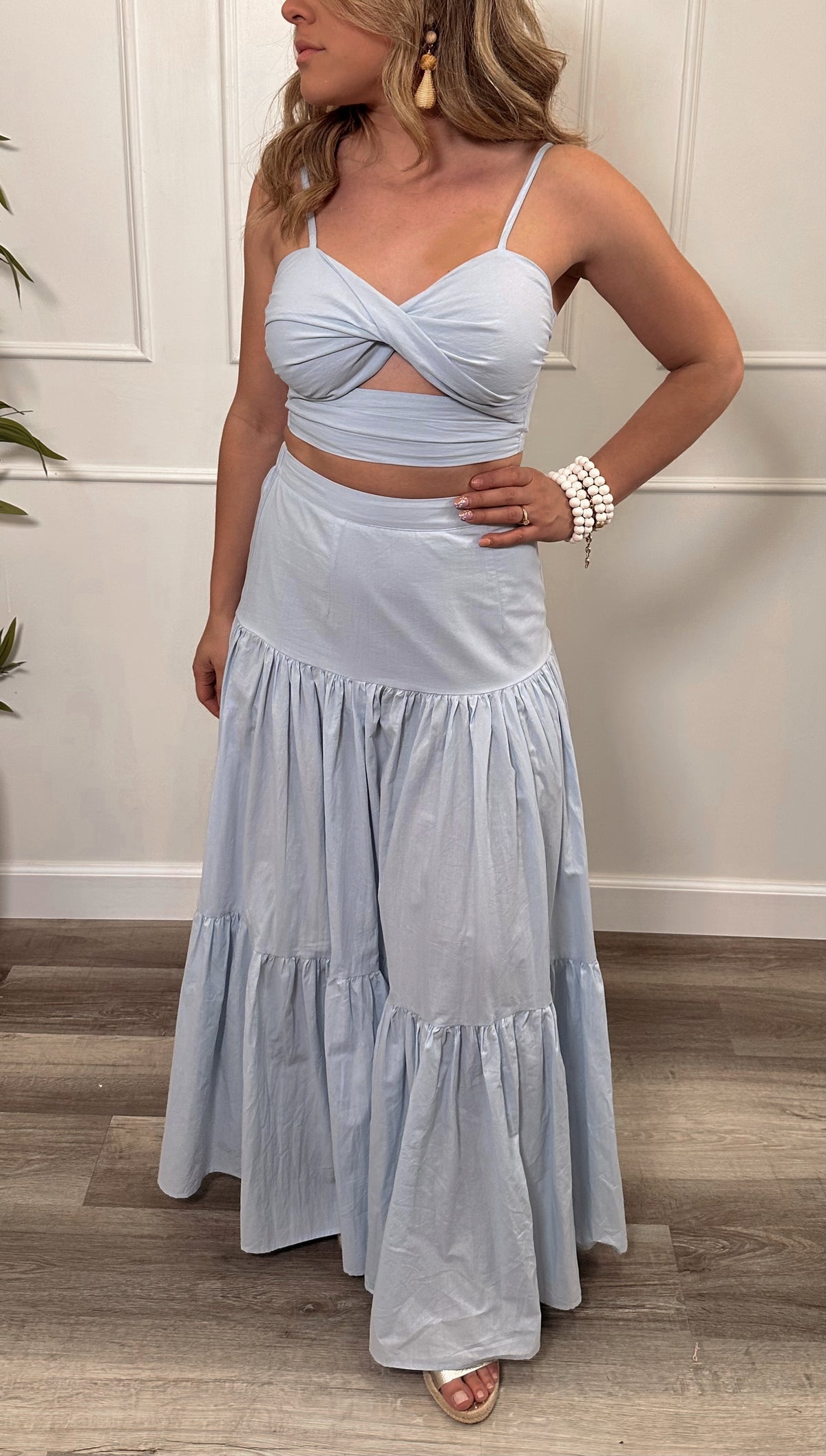 THE RAQUEL MAXI SKIRT SET